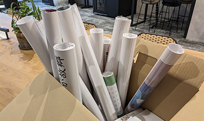 Calendar and food donations